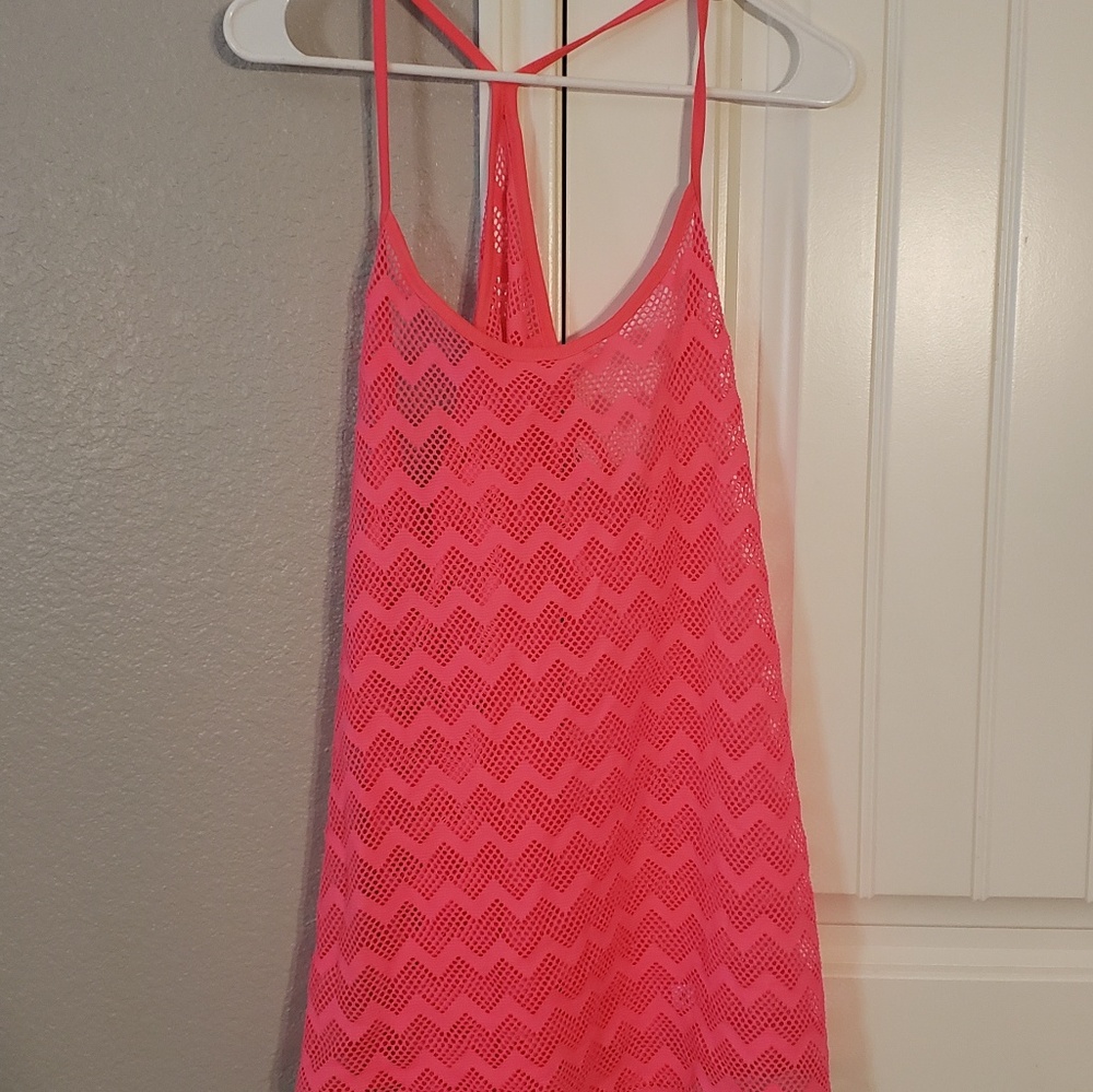 PINK Victoria Secret Hot Pink  Bathing Suit Cover